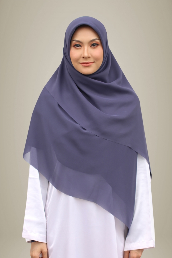 Bawal Hasna Khadijah - Purple Blue